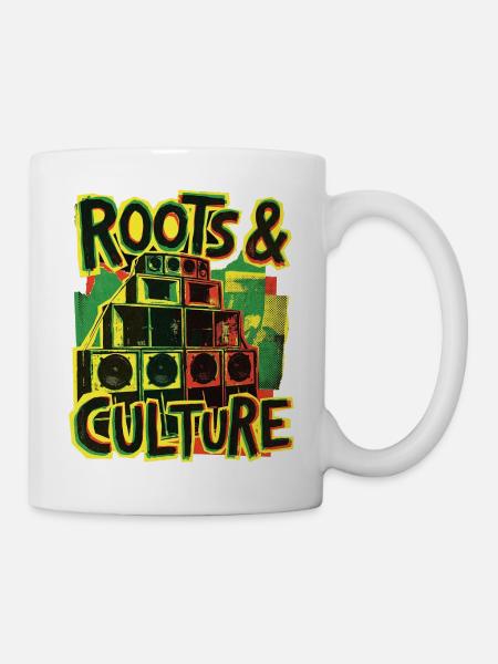Roots Reggae Dub - Tasse - Weiß