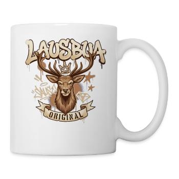 Kids Lausbua Shirt Traditional Costume Men's Traditional Shirt - Mug - white - Right