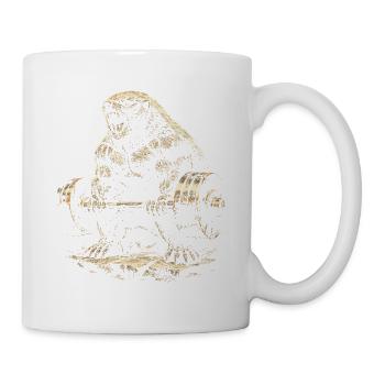 Honey Badger Honey Badger Animal - Mug - white - Right
