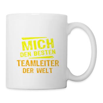 Teamleiter Geschenk - Tasse - Weiß - Rechts