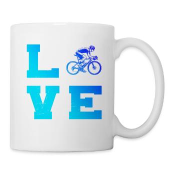 Gift idea for a road bike with road bike - Mug - white - Right