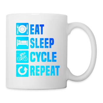 Gift idea for a road bike with road bike - Mug - white - Right