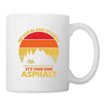 Camping Scouts Bergwanderung Waldcamper - Tasse - Weiß - Rechts