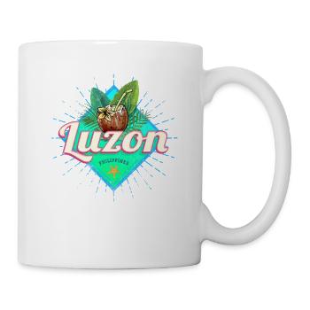 Luzon Insel Philippinen Kokosnuss Urlaub Souvenir - Mug blanc - blanc - Droite
