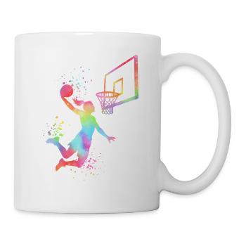 Basketball Girls Basketball Women - Mug - white - Right