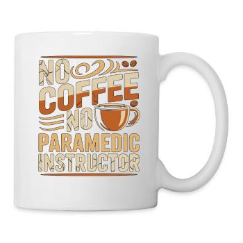 Ambulancier Pas de café Pas de soins d’urgence Amateur de café - Mug blanc - blanc - Droite