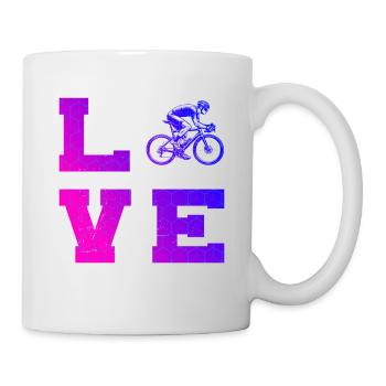 Geschenkidee für einen Roadbike mit Roadbike - Tasse - Weiß - Rechts