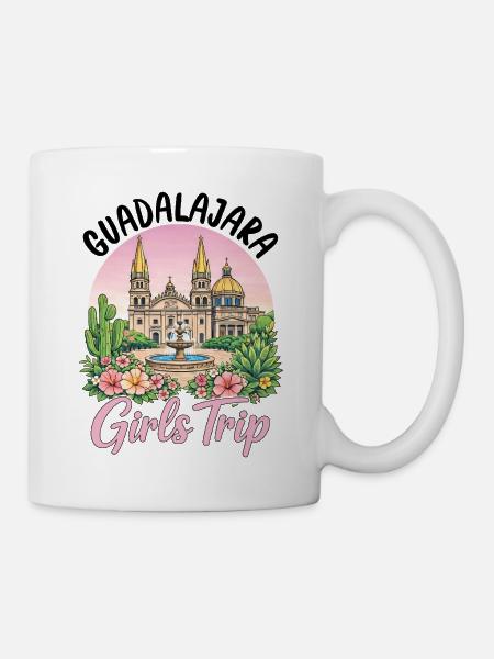 Guadalajara Girls Trip - Tasse - Weiß