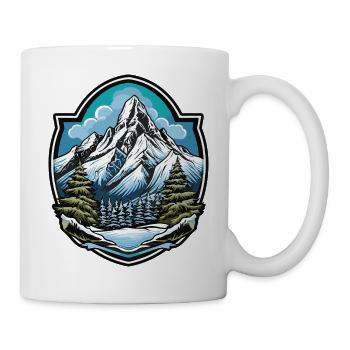 Mountains - Mug - white - Right