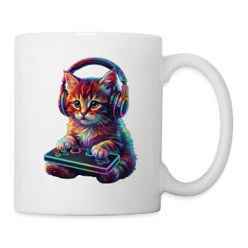 Joueur, Gaming, Joueur vidéo, Joueur, Chat - Mug blanc - blanc - Droite