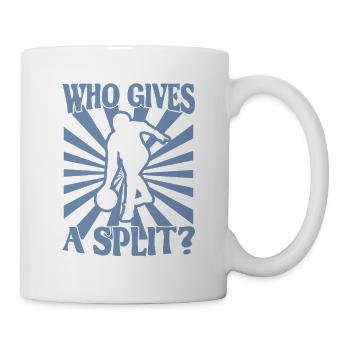 Bowling Kegel Spruch qui donne un Split - Mug blanc - blanc - Droite