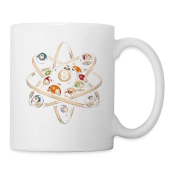 8-Ball Billiards Physics - Mug - white - Right