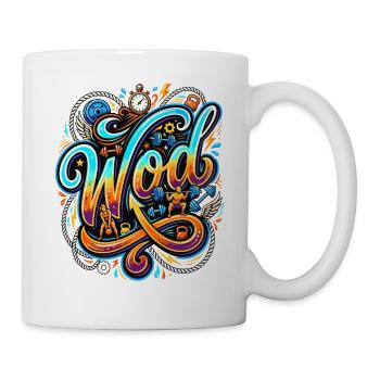 WOD Fitness Muscu Entraînement Cross Sport salle - Mug blanc - blanc - Droite