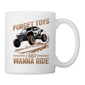 UTV Tout-Terrain Boy Men 4 Wheels Side by Side - Mug blanc - blanc - Droite