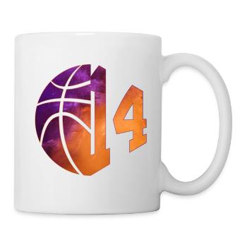 NUMBER 14 BASKETBALL 14TH BIRTHDAY - Mug - white - Right
