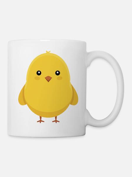 Küken - Tasse - Weiß