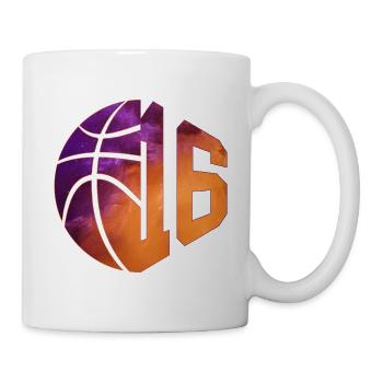 NUMÉRO 16 BASKETBALL 16E ANNIVERSAIRE - Mug blanc - blanc - Droite