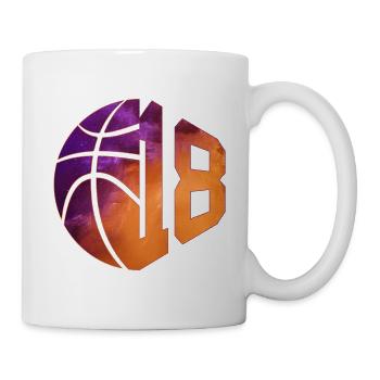NUMÉRO 18 BASKETBALL 18E ANNIVERSAIRE - Mug blanc - blanc - Droite