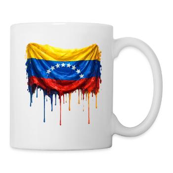 Venezuela Drop Flag - Mug - white - Right