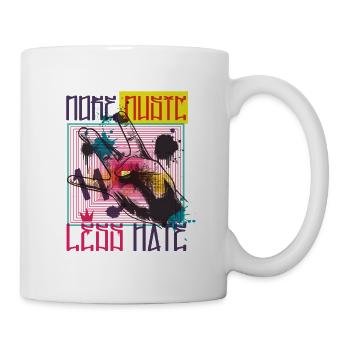 More Music Art - Tasse - Weiß - Rechts