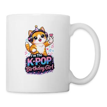 I'm The K Pop Birthday Girl - Mug - white - Right