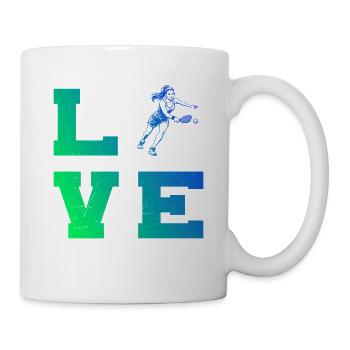 Pickleball Sports Idea for Pickleball Community Fans - Mug - white - Right