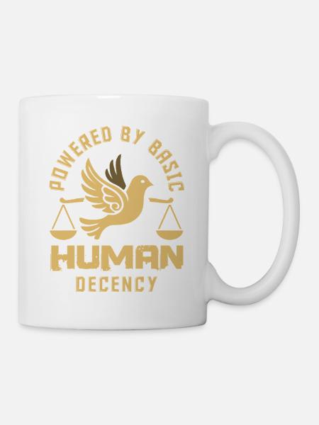 Radikalisiert Durch Grundlegenden - Tasse - Weiß