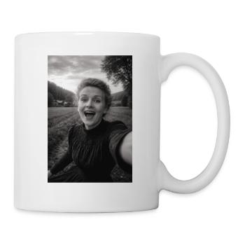 Marie Curie Selfie - Mug blanc - blanc - Droite