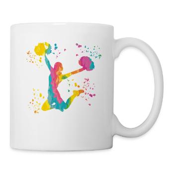 Cheerleader Cheer Mom Cheerleading - Mug - white - Right