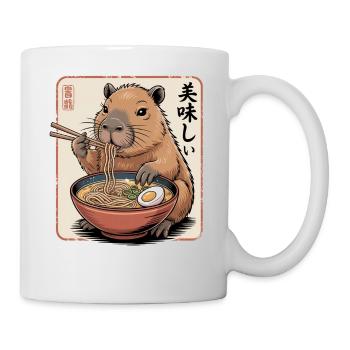 Ramen Capybara Delicacy - Mug - white - Right
