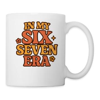 Dans mon mème d’humour italien de la pourriture cervementale de l’ère 67 des Six Sept - Mug blanc - blanc - Droite
