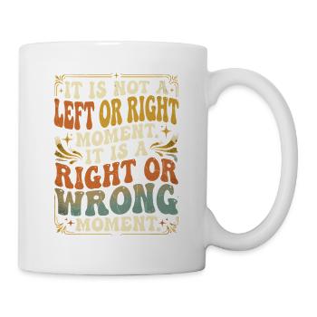Bon moment - Mug blanc - blanc - Droite