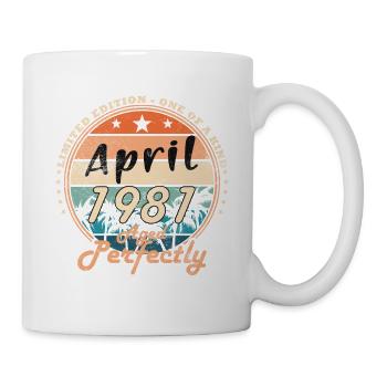 Avril 1981 - Mug blanc - blanc - Droite