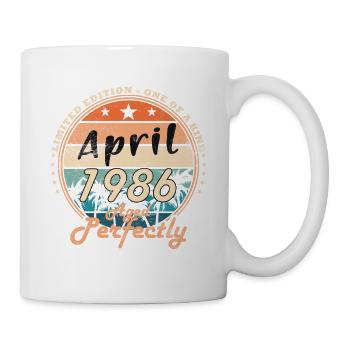 April 1986 Birthday Gift - Mug - white - Right