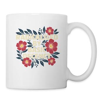 Radicalized Basic Decency Kindness Human Rights - Mug - white - Right