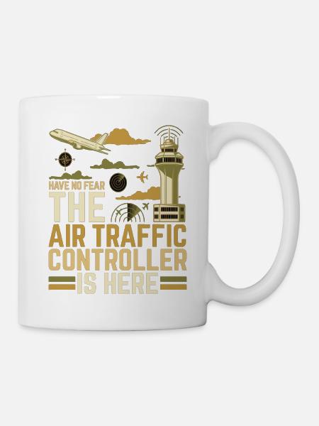Air Traffic Controller Spruch Fluglotse - Tasse - Weiß
