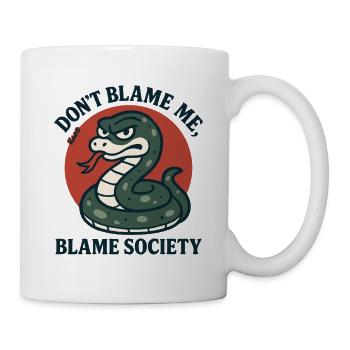 Don't Blame Me Snake - Mug - white - Right