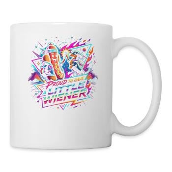 Stolz darauf, einen kleinen Wiener zu haben - Tasse - Weiß - Rechts