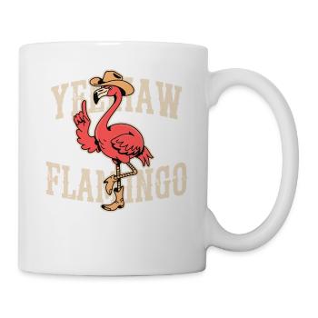 Western Flamingo Rodeo - Mug - white - Right