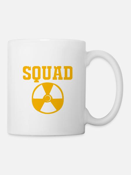 Nuklear Nuklearmedizin Atom Radiologie - Tasse - Weiß