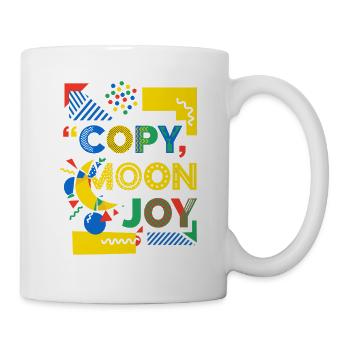 Explosion de couleurs de Moon Joy Pop Art - Mug blanc - blanc - Droite