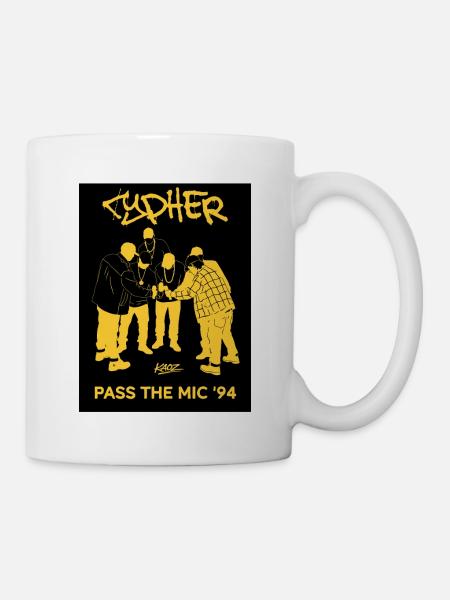 Pass the Mic ’94 – Circle - Tasse - Weiß