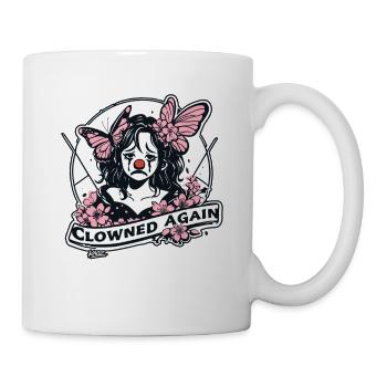 Clowned Again Clown Art - Mug - white - Right