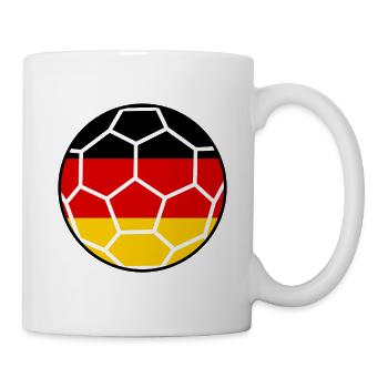 Maillot de supporter de football Allemagne - Mug blanc - blanc - Droite