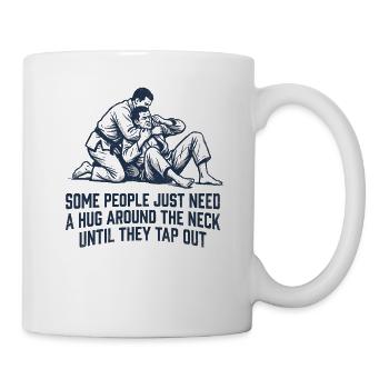 Certaines personnes ont juste besoin d’un câlin - Mug blanc - blanc - Droite