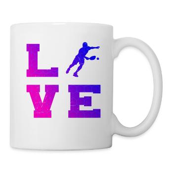 Pickleball Trainer Gift Idea for Birthday - Mug - white - Right