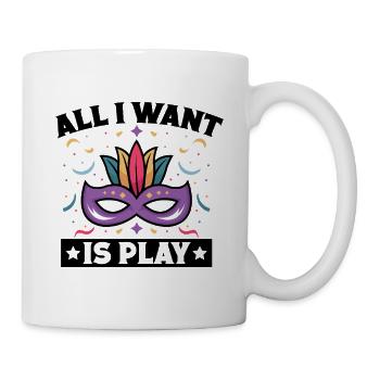Musical Theatre All I Want Is Play Theater - Mug - white - Right