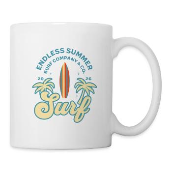Surf Palm Tree - Mug - white - Right