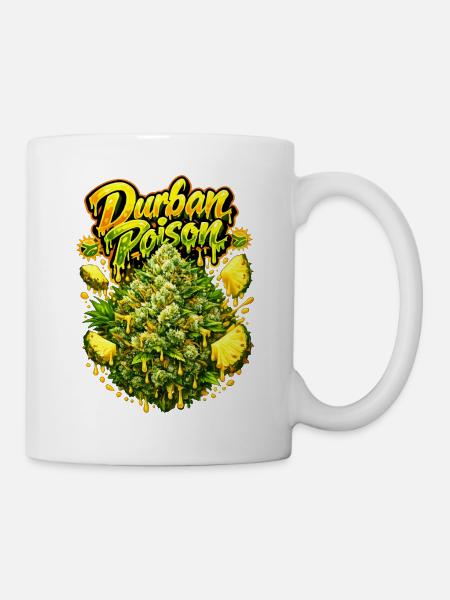 Durban Poison Graffiti-Kunstdruck - Tasse - Weiß