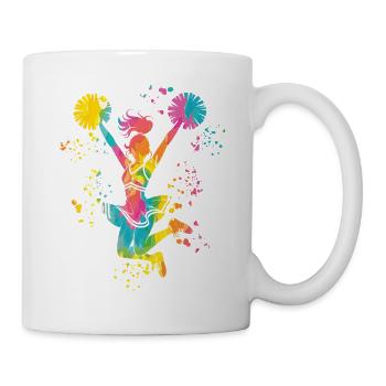Cheerleader Cheer Mom Cheerleading - Tasse - Weiß - Rechts
